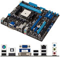 Placa me Asus P8Q77-M2 p/ Intel LGA-1155 SATA 6G USB3