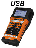 Rotulador profissional Brother PT-E500VP c/ maleta, USB
