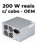 Fonte ATX verso 2.31 200W K-mex PX300CNG OEM c/ cabo