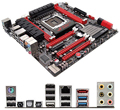 Placa me Asus Rampage IV Gene, p/ i7 LGA-2011 PCIe 3.0