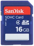 Carto de memria SDHC 16 GB Sandisk SDSDB-016G