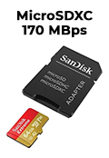 Memory Card 64GB Sandisk SDSQXAH-064G Extreme microSDXC UHS-I 170MBps