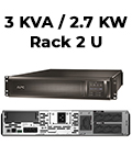 Nobreak rack 2U 3KVA 2700W APC SMX3000HV2U-BR 220V