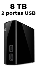 HD Externo 8TB Seagate STEL8000100 Backup Plus Desktop