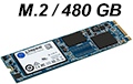 SSD M.2 480GB Kingston SUV500M8/480 Flash 3D SATA III