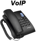 Telefone IP VoIP Intelbras TIP100-LITE preto, 1 conta 