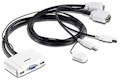 Switch KVM 2 portas, Trendnet Tk-217i, USB e VGA