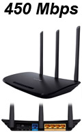 Roteador e AP WiFi TP-Link TL-WR940N 450 Mbps v. 6.1