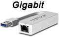 Adaptador USB3 Ethernet Gigabit Trendnet TU3-ETG 5Mbps