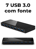 HUB USB 3.0 TP-Link UH700, c/ 7 portas com fonte