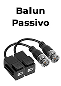 Balun passivo Intelbras VB503B, coaxial, par tranado