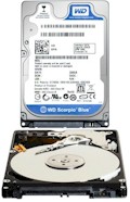 HD Notebook 500GB, SATA Western Digital WD5000BEVT