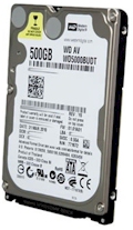 HD notebook 500MB WD WD5000BUDT SATA2, 5400RPM 32MB