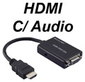 Conversor HDMI p/ VGA Multilaser WI293 c/ udio