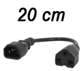 Adaptador de fora Lbramo 10265 IEC-macho x NEMA-F2