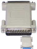 Adaptador DB25 macho para DB25 fmea, LeaderShip 7790#98