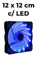 Cooler 120 mm Gaming Master AF-D1225 LED azul