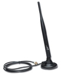 Antena Omini com base, LeaderShip 3344, 9 dBi p/ WiFi#98