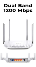 Roteador Dual Band Wi-Fi TP-Link Archer C20W AC12002