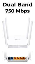 Roteador dual band TP-Link Archer C21 AC750 433+300Mbps2