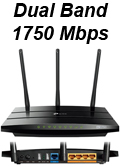 Roteador wireless TP-Link Archer C7 AC1750 450+1300Mbps#100