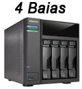 NAS de rede ASUSTOR AS-204T c/ 4 baias de HD Gbit USB#98