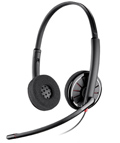 Fone Headset Plantronics C320-M BlackWire Microsoft USB#100