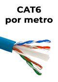 Cabo Furukawa cat 6 4 pares p/ metro 1Gb/s 600MHz azul