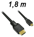 Cabo HDMI macho/micro HDMI macho, 1.3a Comtac 9211 1,8m#100