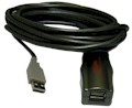 Cabo extenso ativa USB com 4,80 metros Lbramo 11130#98