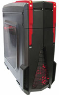 Gabinete gamer K-MEX CG-06T6 tool less s/ fonte#100