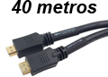 Cabo HDMI amplificado verso 2.0 macho x macho c/ 40 m#98