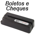 Leitor cheques e boleto CiS MinyScan Check CM-160-SK #98