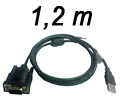 Cabo Conversor USB para serial LeaderShip 8430#100