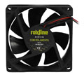 Cooler 80x80x25mm 12VDC roletado Roxline 70012 p/ placa#100