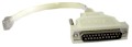 Cabo de sada de placa multiserial, RJ45 p/ DB25 machos#100