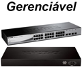 Switch gerencivel D-Link DGS-1210-28 24+4 portas Gbit