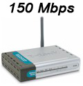 Router ADSL Wireless D-Link DI-524 802.11g 150Mbps 4 p