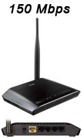 Roteador sem fio D-Link DIR-610 N150 150 Mbps