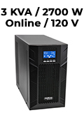 Nobreak 3KVA 2700W on line Intelbras DNB TW 120V