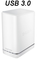 NAS Storage Premium D-Link DNS-327L 2 HDs SATA LAN USB22