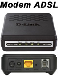 Modem ADSL ADSL2+ Dlink DSL-2500E 12/24 Mbps