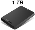 HD externo 1TB Toshiba Canvio Basics preto USB3#100