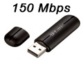 Adaptador Wireless rede D-Link DWA-123 N 150Mbps USB#98