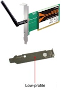 Placa de rede PCI D-Link DWA-525 802.11n N 150 v.A1