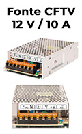 Fonte DC 11,5-13,8V ajustvel 10A Intelbras EFM 1210 G22