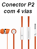 Fone de ouvido c/ mic. C3Tech Espirit EP-103 P2 4 vias2