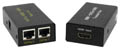 Extensor HDMI amplificado Tblack at 30m para cabo UTP#100