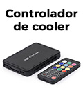 HUB Controlador de cooler fan ARGB C3Tech FH-100 c/ CR