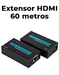Extensor HDMI amplificado FlexPort at 60m p/ cabo UTP #100